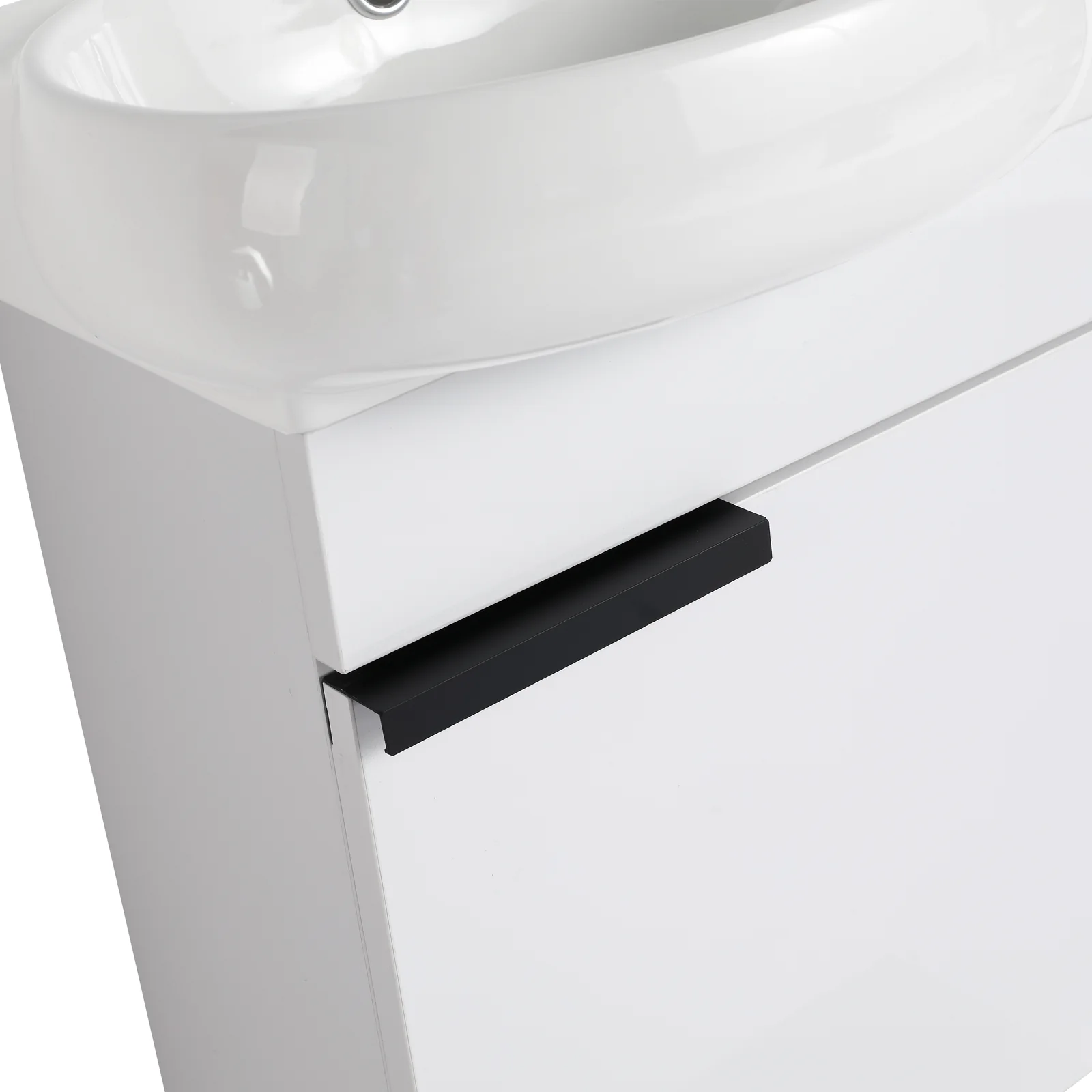 GMH-012 Gloss White bathroom vanity product detail